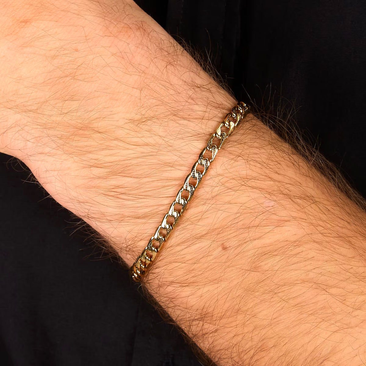 Bracciale Uomo Sector Basic Acciaio Pvd Oro