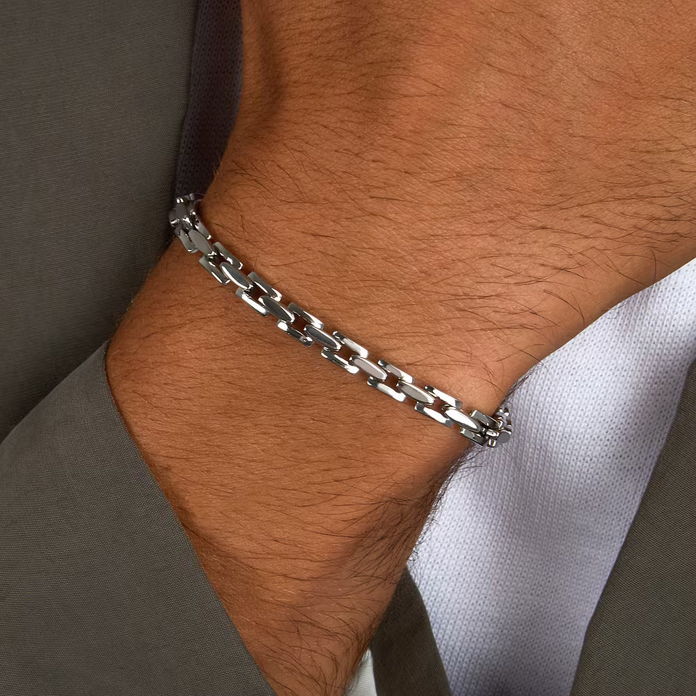 Bracciale Uomo Sector Basic Catena Acciaio