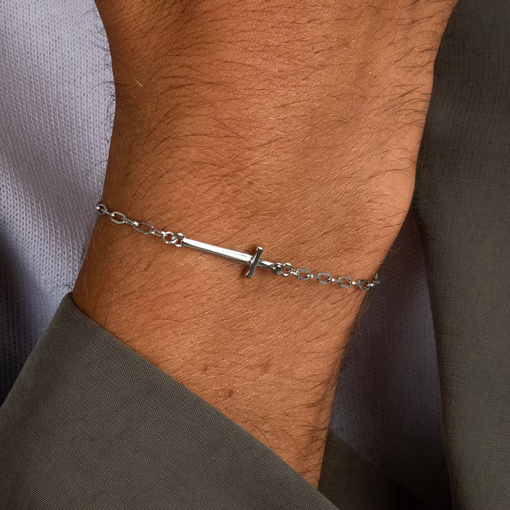 Bracciale Uomo Sector Basic Acciaio Centrale Spada