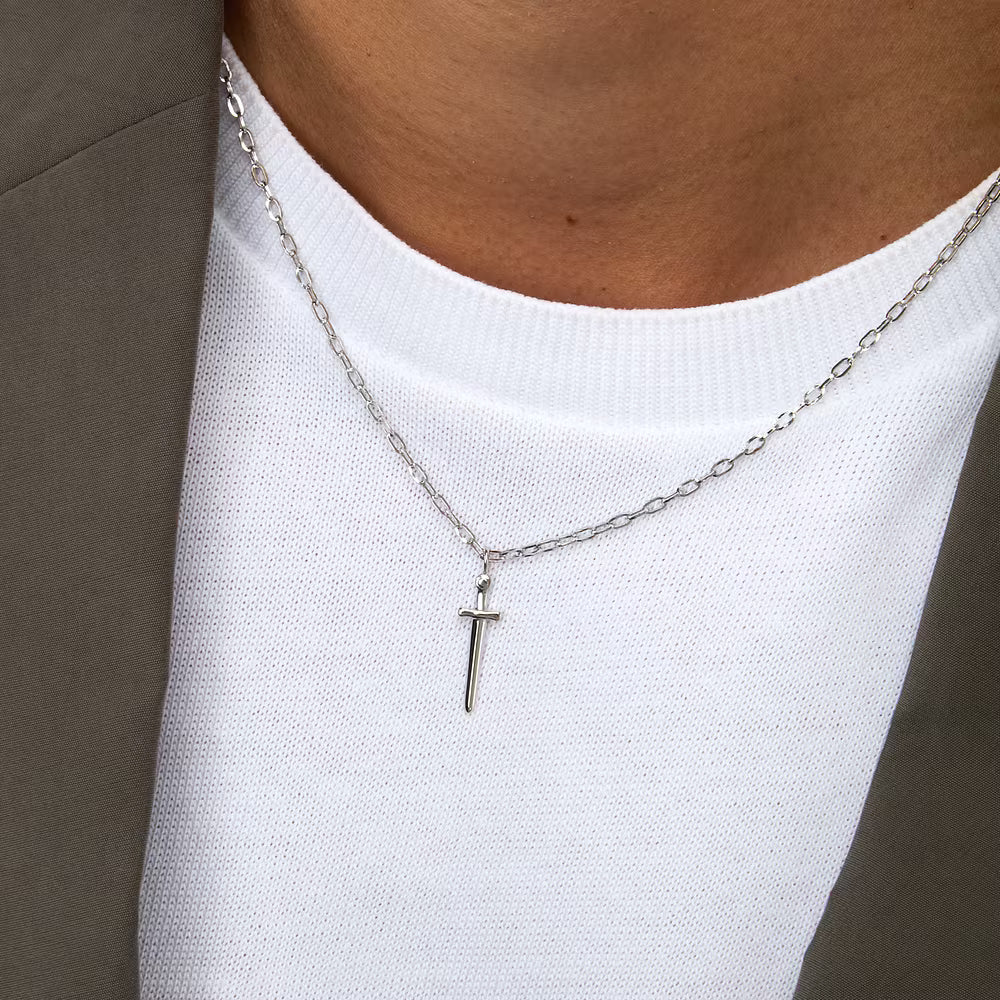 Collana Uomo Sector Basic Acciaio Pendente Spada