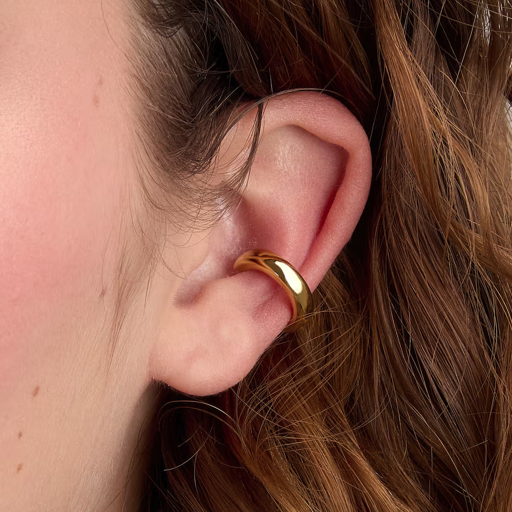 Orecchini Earcuff Morellato Pvd Oro Liscio