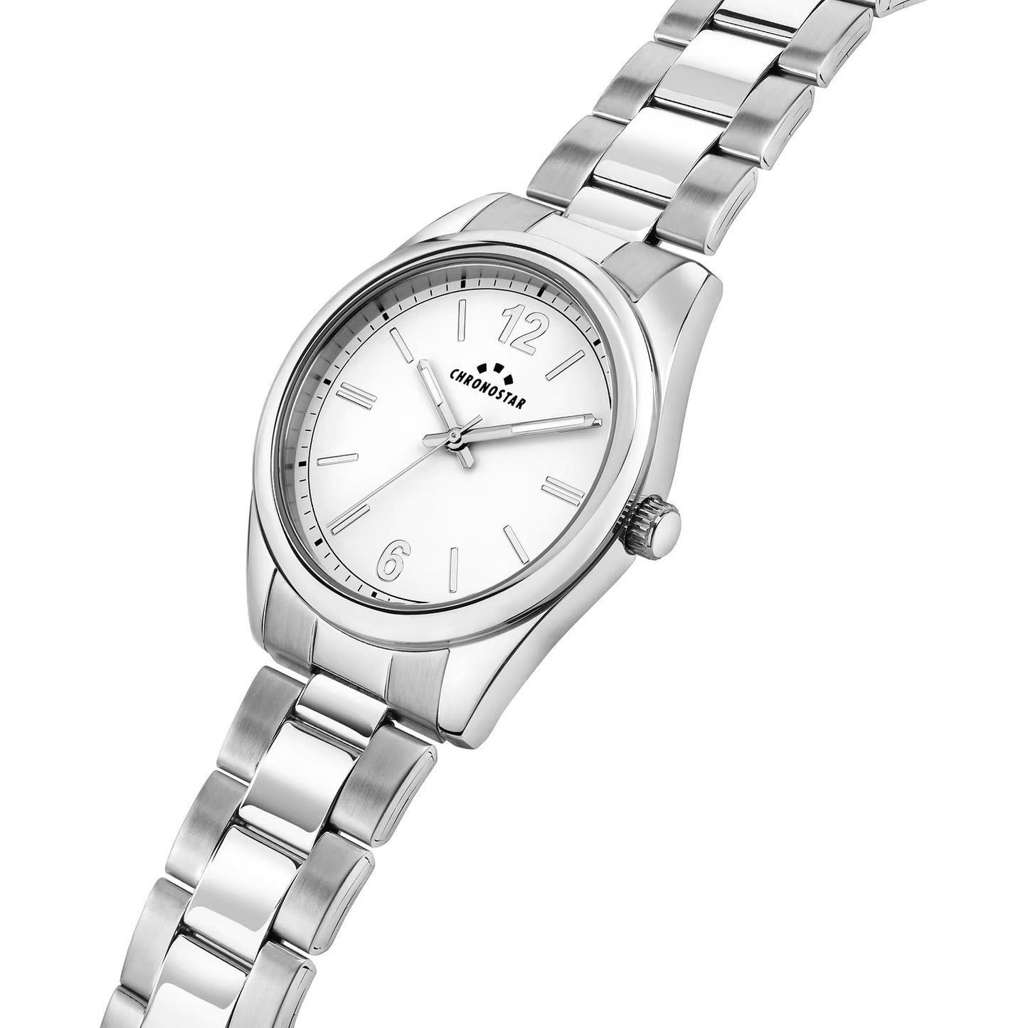 Orologio Chronostar Timeless Braccialato Bianco