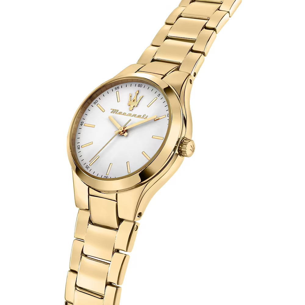 Orologio Maserati Attrazione 30 Mm Pvd Oro Braccialato