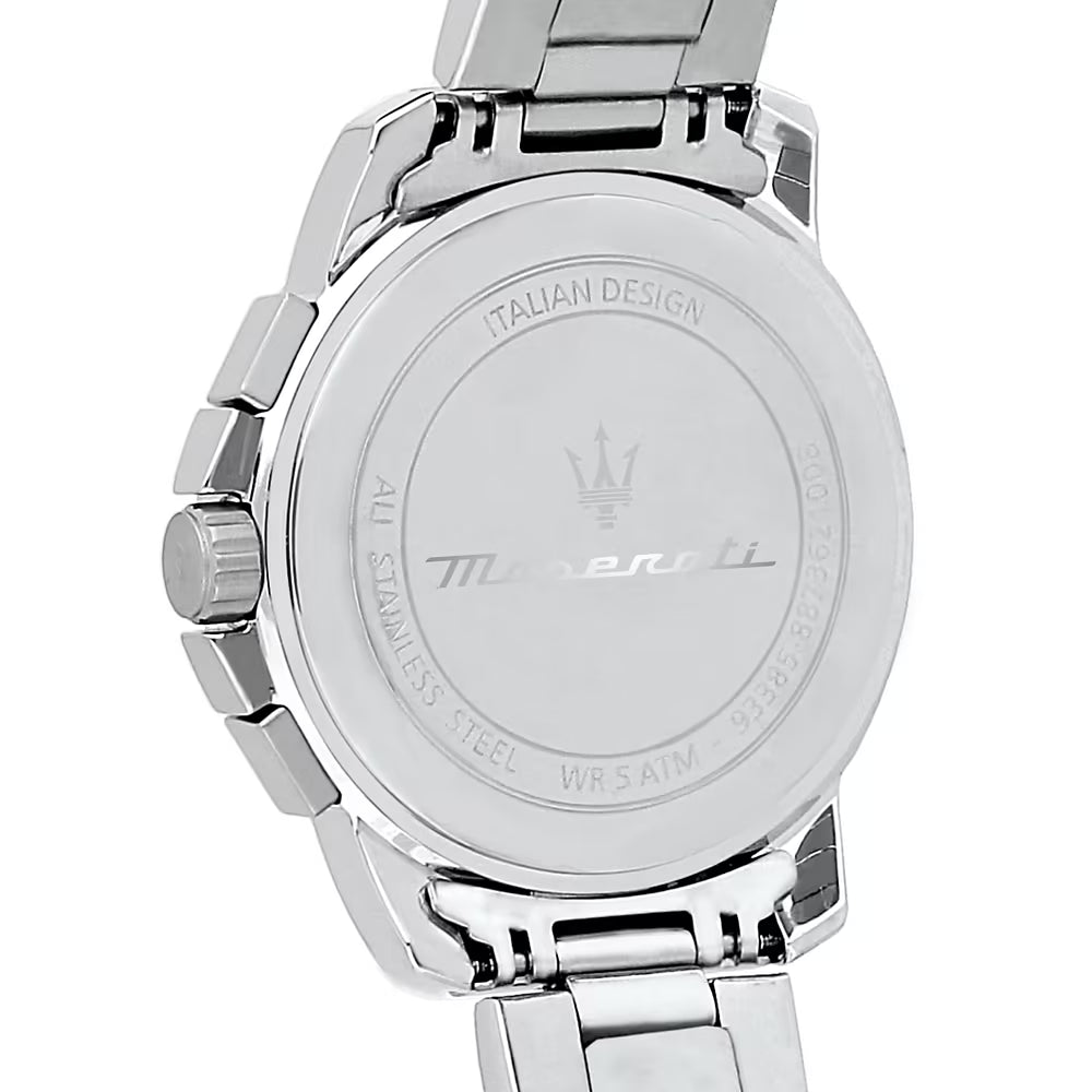 Orologio Maserati Successo Chrono 44 Mm Acciaio Braccialato Bicolore
