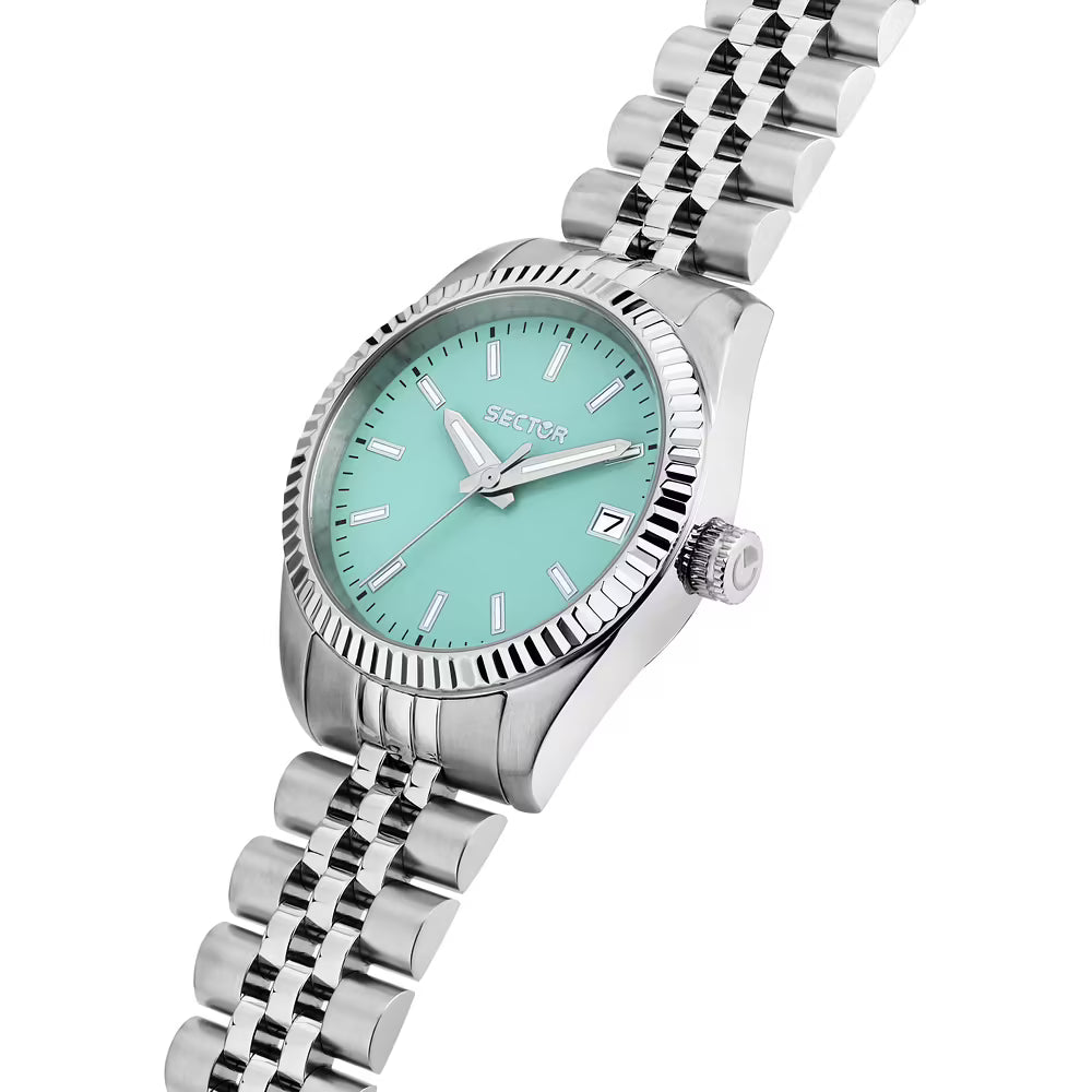 Orologio Donna Sector 240 Lady 32 mm Acciaio Braccialato Tiffany