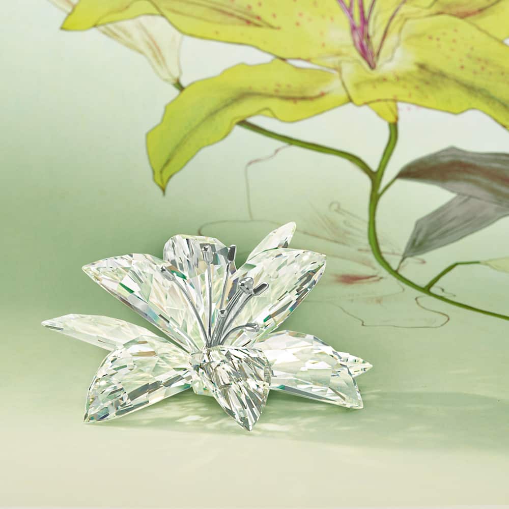 Oggettistica da Collezione Swarovski Giglio Lily