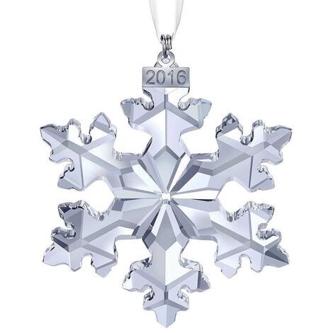 Decorazioni Natalizie Swarovski Christmas Ornament 2016 Fiocco di neve