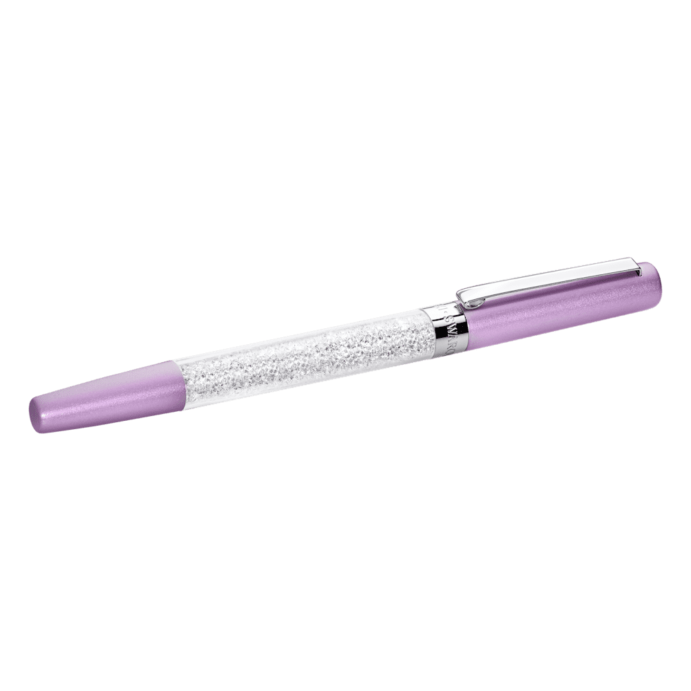 Penna a Sfera Swarovski Crystalline Stardust Lilla