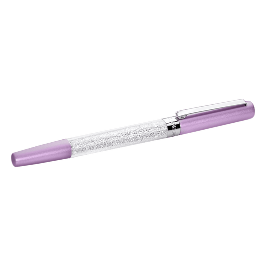 Penna a Sfera Swarovski Crystalline Stardust Lilla