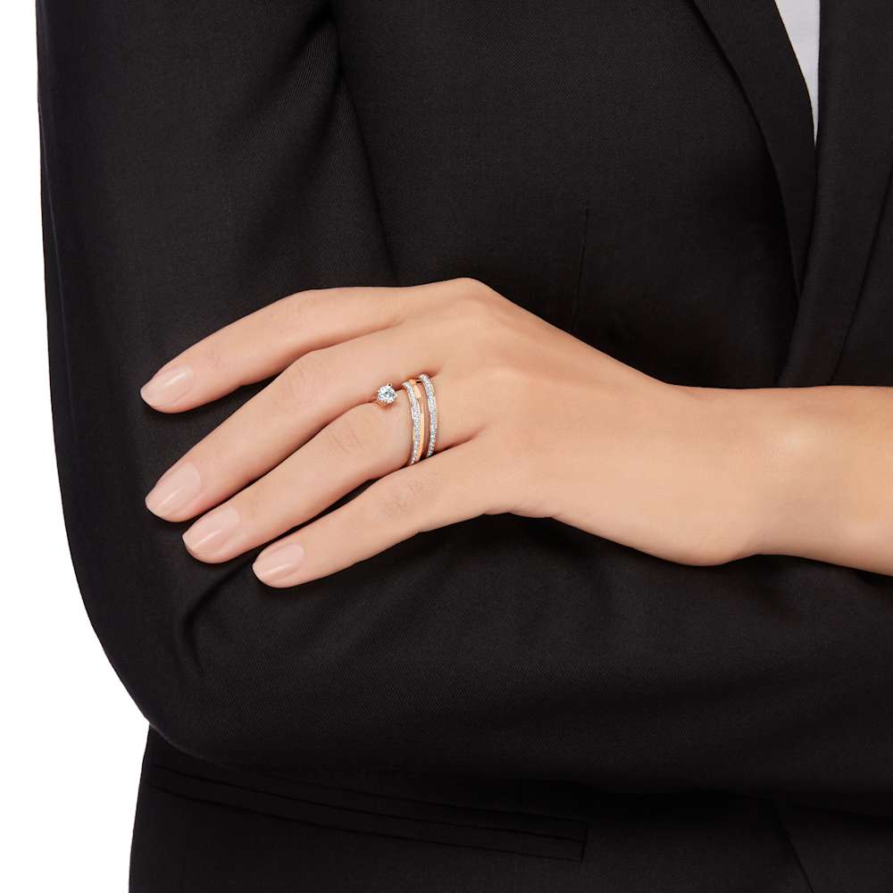 Anello Spirale Swarovski Fresh Medium - Misura 55