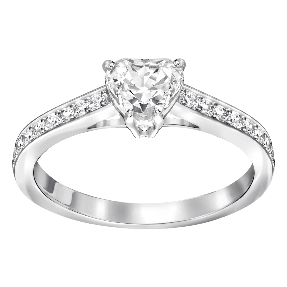 Anello Swarovski Attract Heart - Misura 58