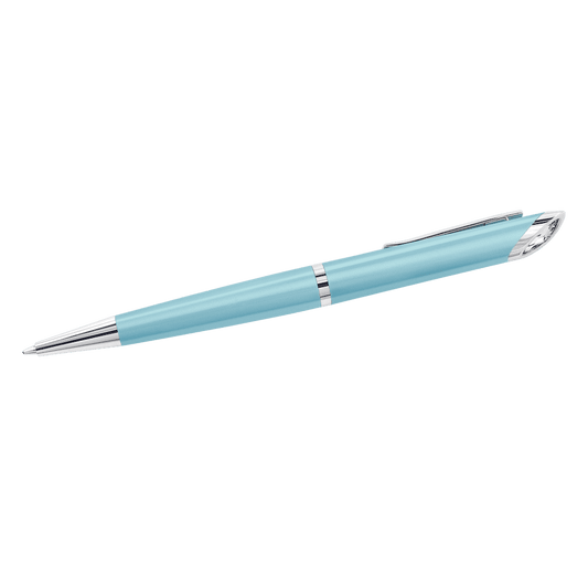 Penna Roller Swarovski Crystal Starlight Per Agenda Light Blue