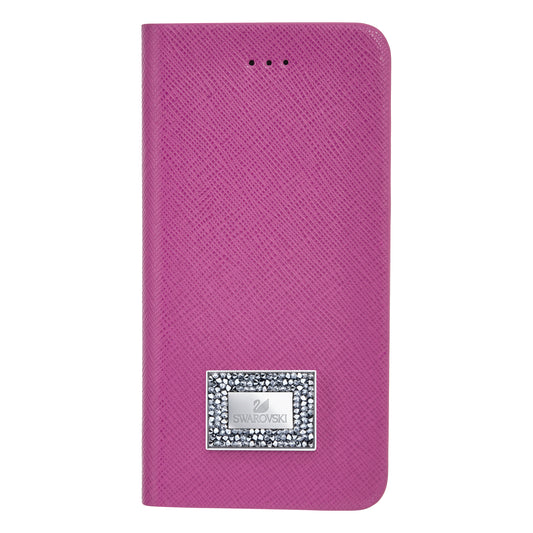 Accessori Swarovski Cover iPhone 7 Plus Book Case Fuchsia
