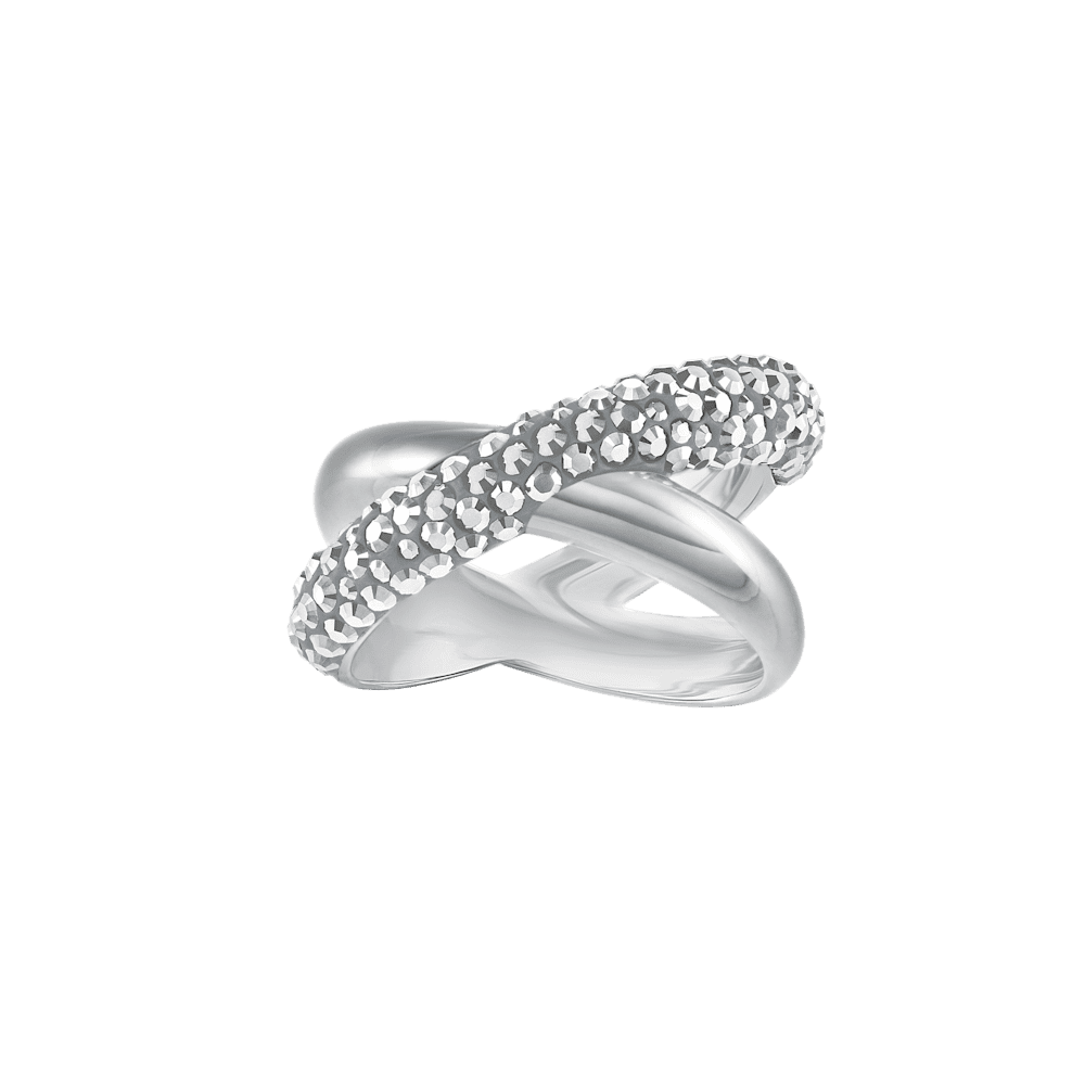 Anello Swarovski Crystaldust Cross - Misura 50