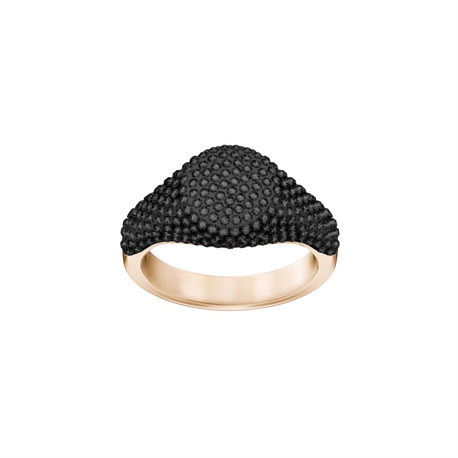 Anello Swarovski Dextera Signet Nero - Misura 48