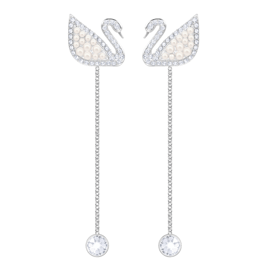 Orecchini Pendenti Swarovski Iconic Swan