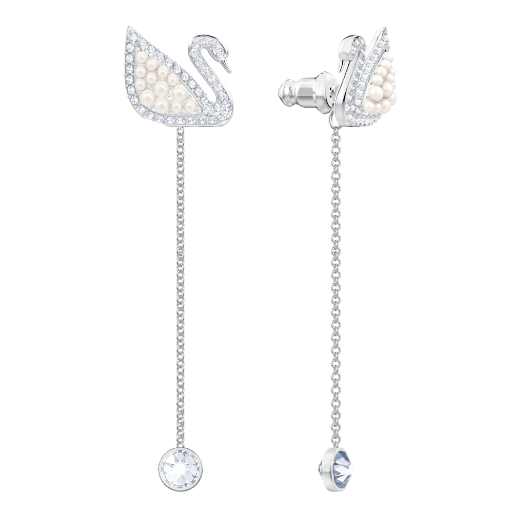Orecchini Pendenti Swarovski Iconic Swan