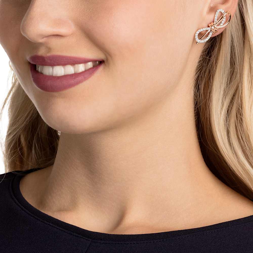 Orecchini Swarovski Lifelong Bow Oversized