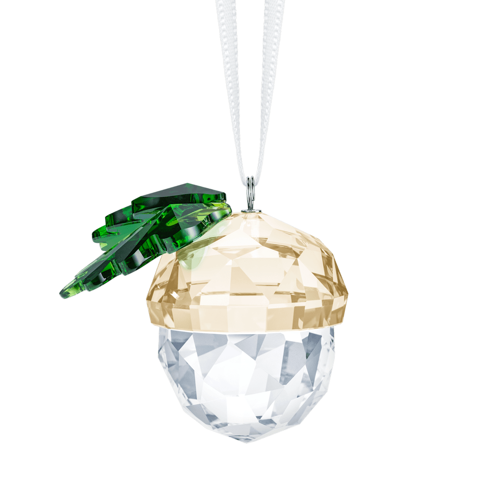 Decorazioni Natalizie Swarovski Decorazione Ghianda