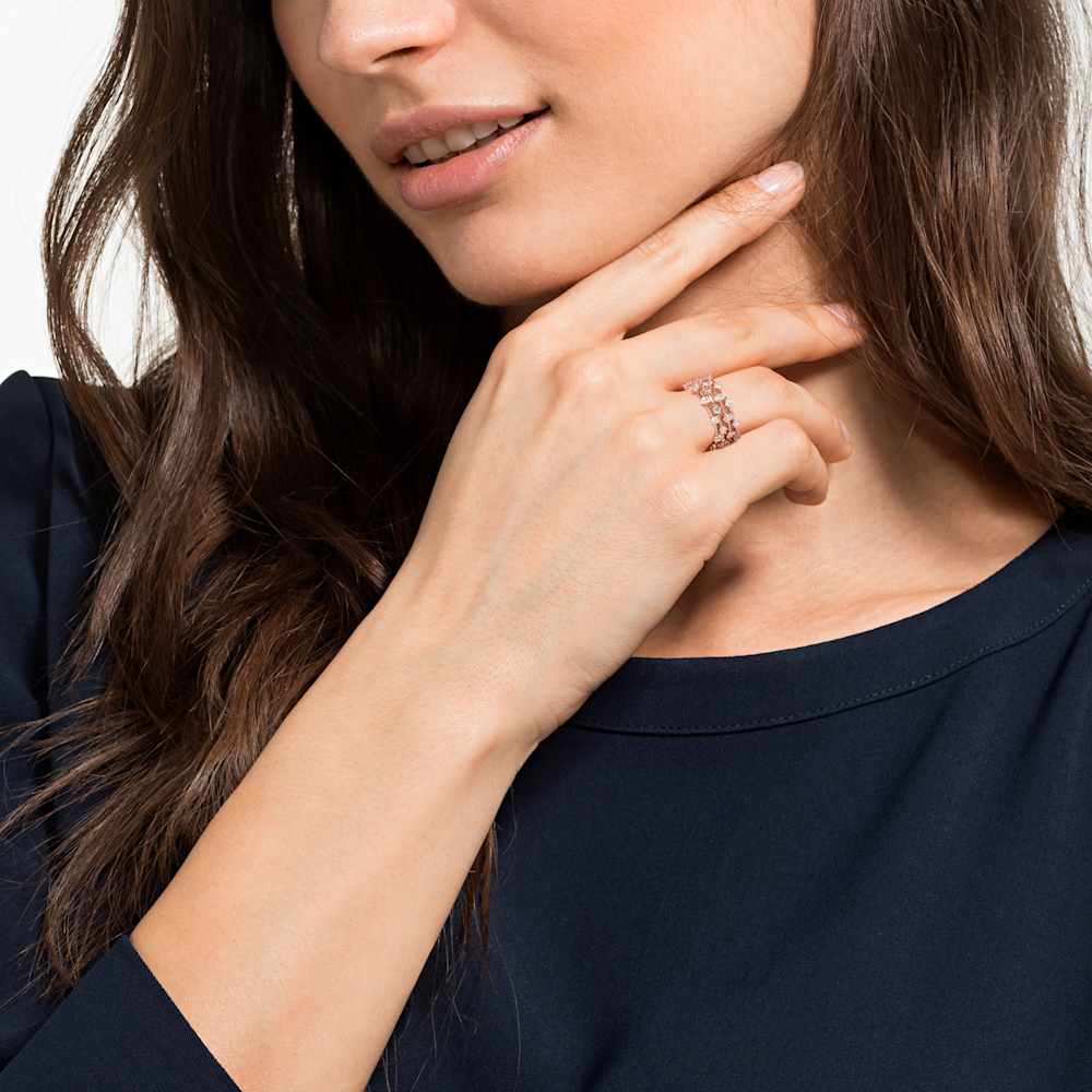 Anello Swarovski Moonsun Stones - Misura 55