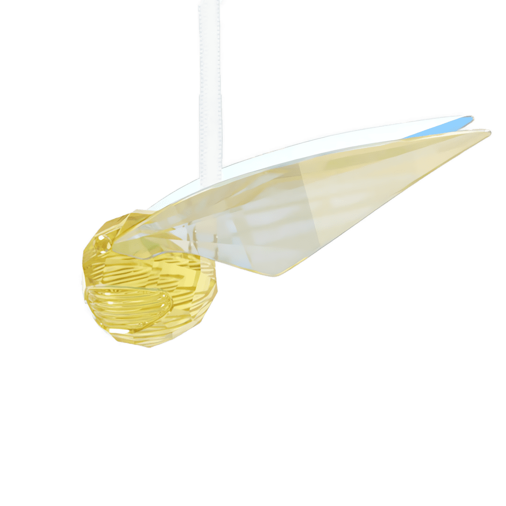 Oggettistica Swarovski Harry Potter Ornament Golden Snitch, Boccino d'Oro