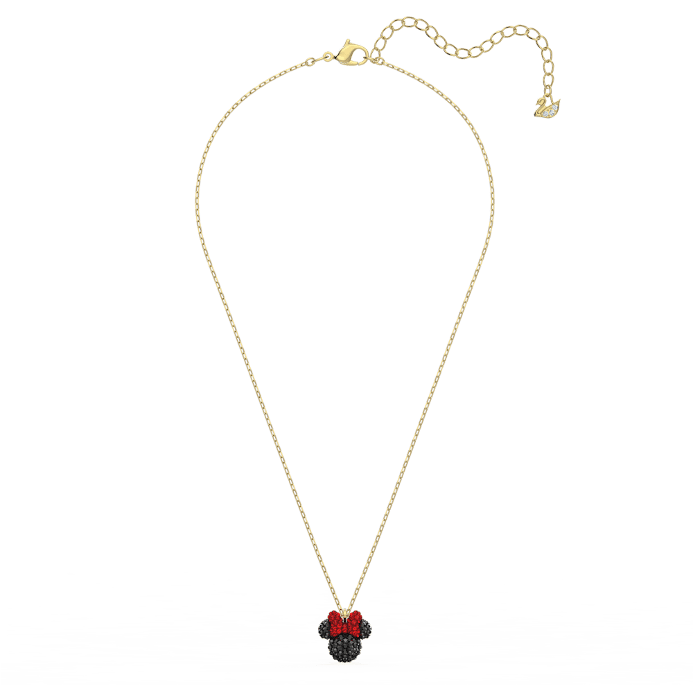 Collana con Pendente Swarovski Mickey & Minnie Silhouette Minnie