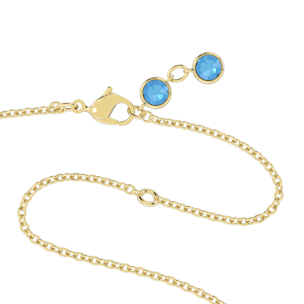 Collana Swarovski Orbita Charm Ruotabile