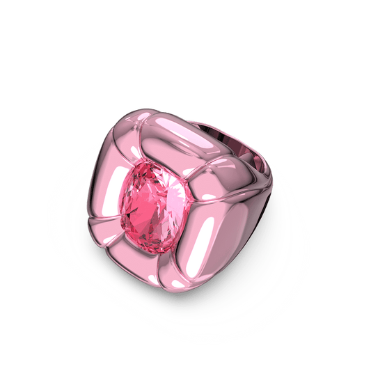 Anello Swarovski Dulcis Alluminio Anodizzato Rosa - Misura 55
