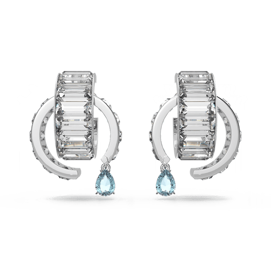 Orecchini Swarovski Matrix Blue Drop Cry
