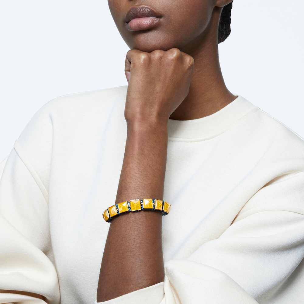 Bracciale Swarovski Orbita Reverse Finitura oro 18 Kt