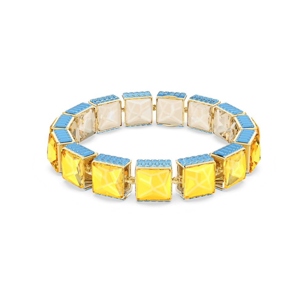 Bracciale Swarovski Orbita Reverse Finitura oro 18 Kt