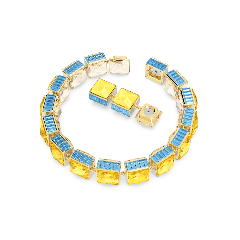 Bracciale Swarovski Orbita Reverse Finitura oro 18 Kt