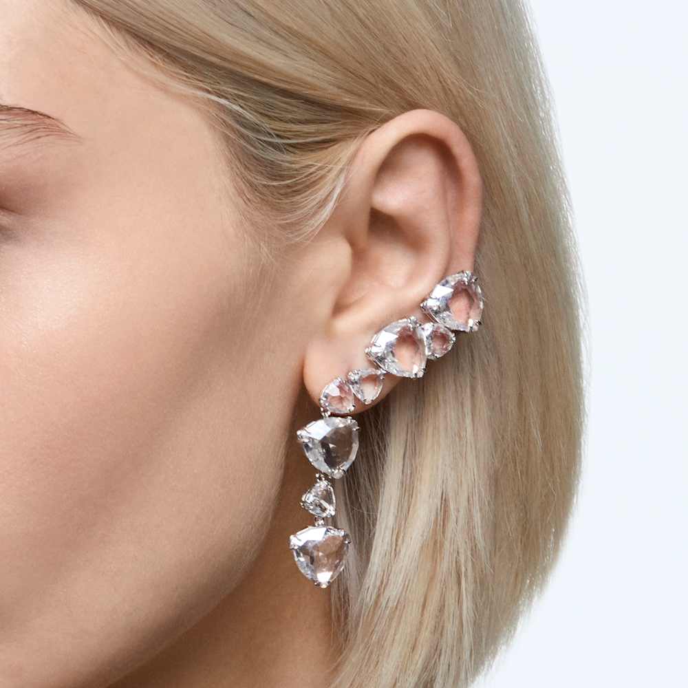 Set 3 Orecchini Swarovski Millenia con Ear Cuff