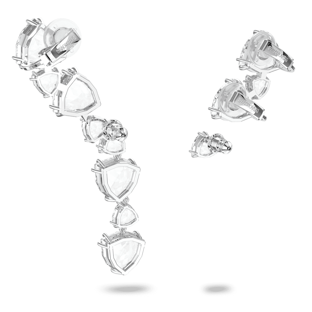 Set 3 Orecchini Swarovski Millenia con Ear Cuff