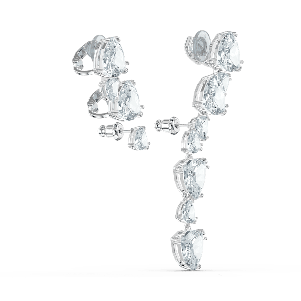 Set 3 Orecchini Swarovski Millenia con Ear Cuff