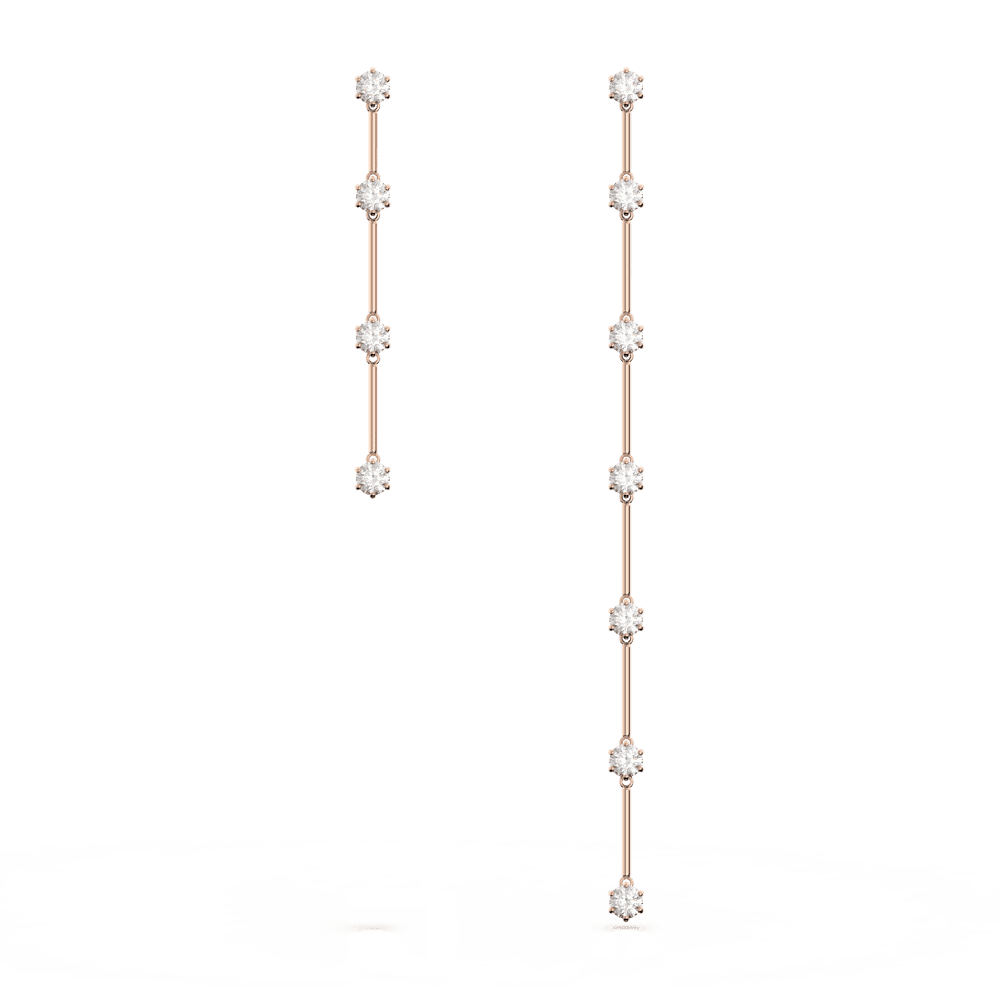 Swarovski Constella Orecchino A Buco Asym