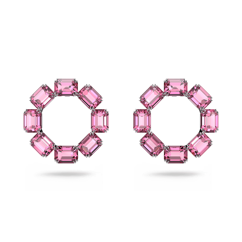 Orecchini a Lobo Swarovski Millenia Hoop