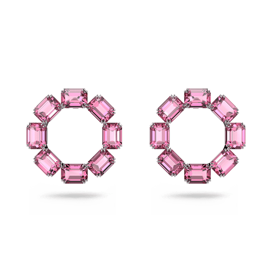 Orecchini a Lobo Swarovski Millenia Hoop