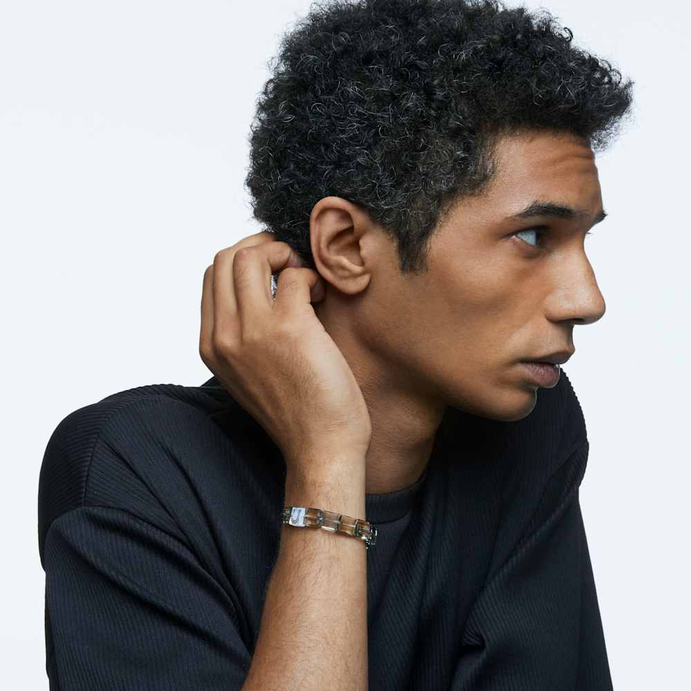 Bracciale Uomo Swarovski Letra Horse Shoe Ferro di Cavallo