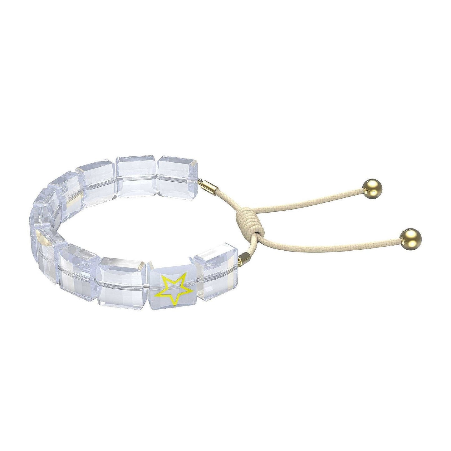 Bracciale Swarovski Letra Yellow Star