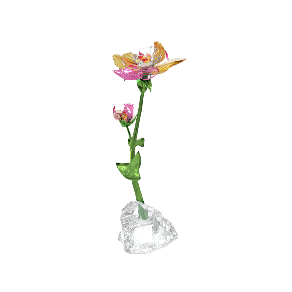 Oggettistica Swarovski Idyllia Flower Fiore Grande