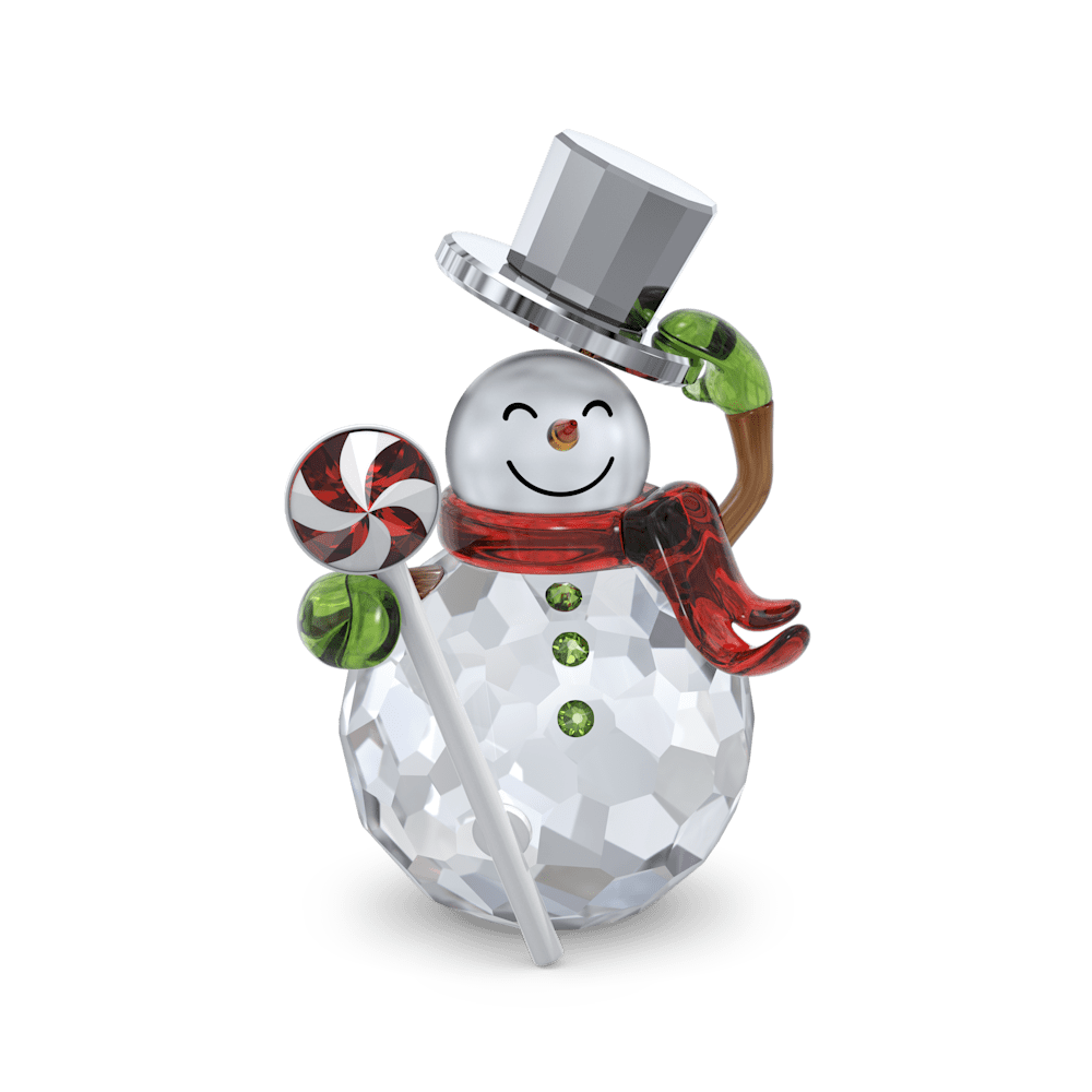 Decorazioni Natalizie Swarovski Holiday Cheers Dulcis Snowman Pupazzo di Neve