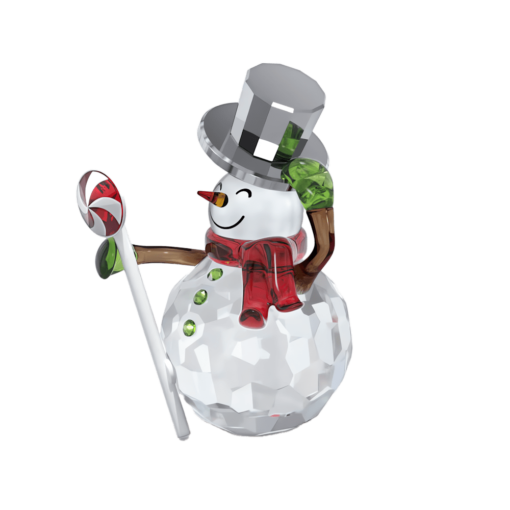 Decorazioni Natalizie Swarovski Holiday Cheers Dulcis Snowman Pupazzo di Neve