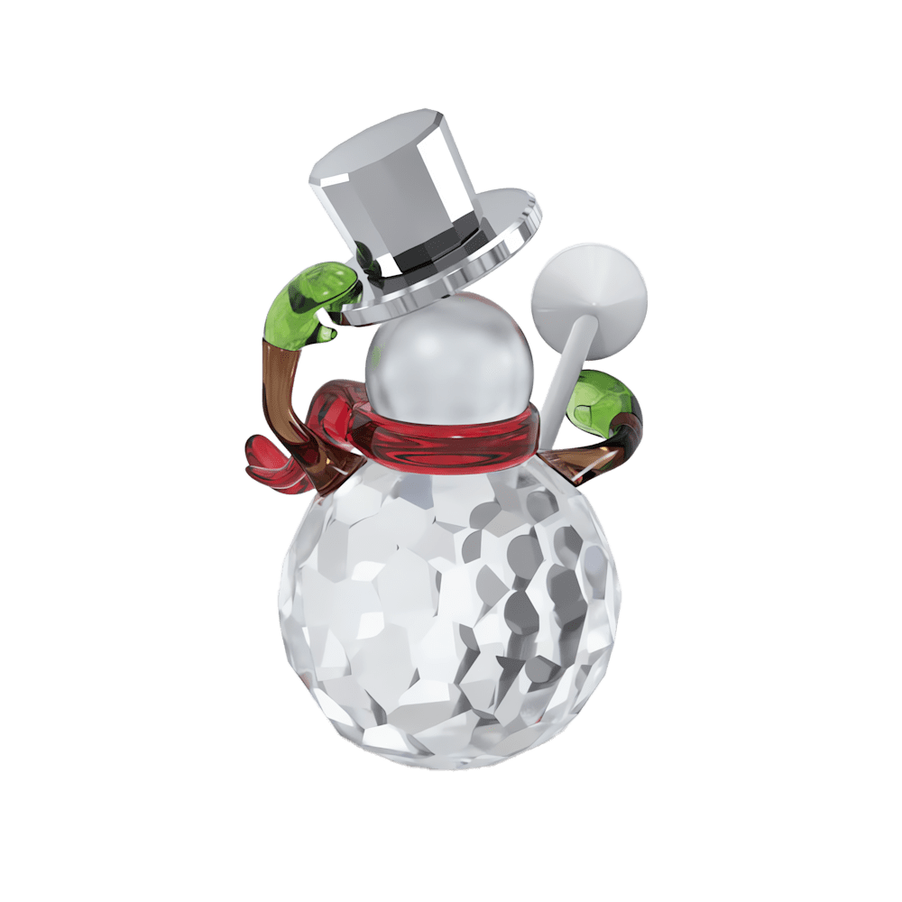 Decorazioni Natalizie Swarovski Holiday Cheers Dulcis Snowman Pupazzo di Neve