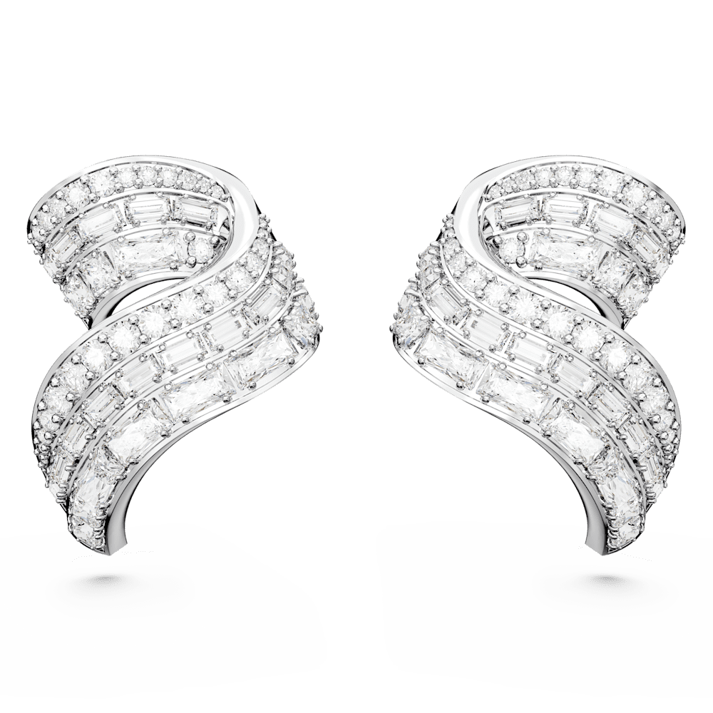 Orecchini a Lobo Swarovski Hyperbola cpn Pavè di Cristalli