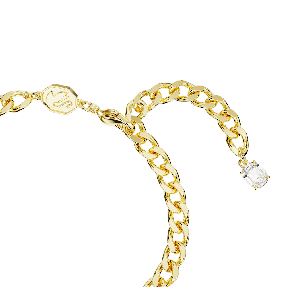 Bracciale Swarovski Dextera con Charms Dangling Finitura oro 18 Kt
