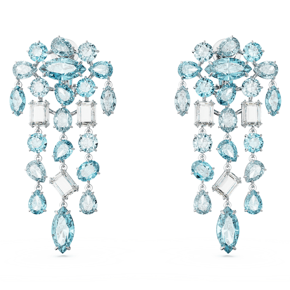 Orecchini Pendenti Swarovski Gema a Clip Chandelier