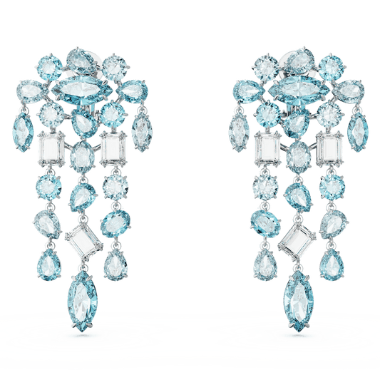 Orecchini Pendenti Swarovski Gema a Clip Chandelier
