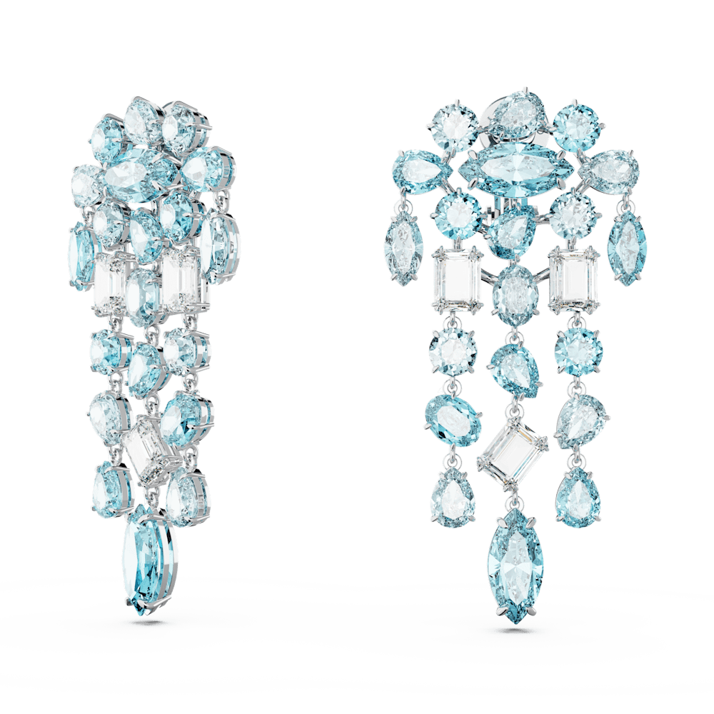 Orecchini Pendenti Swarovski Gema a Clip Chandelier