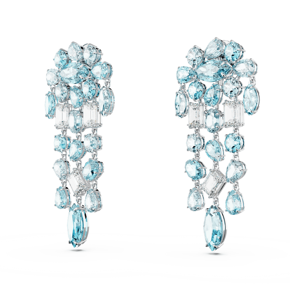 Orecchini Pendenti Swarovski Gema a Clip Chandelier